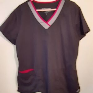 Greys Anatomy  womens scrub tops, size XL.